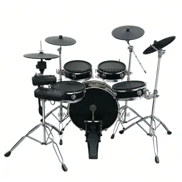 Percussion Instruments and Electric Drum Set Full Set with Professional Module for Home Practice and Musical Le