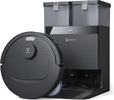 ECOVACS DEEBOT T30C Robot Vacuum and Mop, 20,000Pa Suction, TruEdge Adaptive Edge Mopping, ZeroTangle 2.0 Technology, Hot Water Washing, Self-Emptying, Auto-Lift Mopping, Obstacle Avoidance