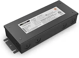 24V DC LED Driver 200W - Quiet, Dimmable Electronic Power Supply for LED Strip Lights - Compatible with Lutron, Leviton Dimmer