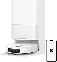 DREAME L40s Ultra CE Robot Vacuum and Mop Combo with Self-Emptying Dock, 13,000Pa Suction, Mop Self-Cleaning and Auto-Raising, Ultrasonic Carpet Sensing, Ideal for Pet Hair, Carpet and Hard Floors