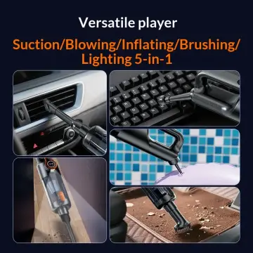 Car vacuum cleaner wireless one-button dust dump high-power portable vacuum cleaner large suction mini handheld vacuum cleaner