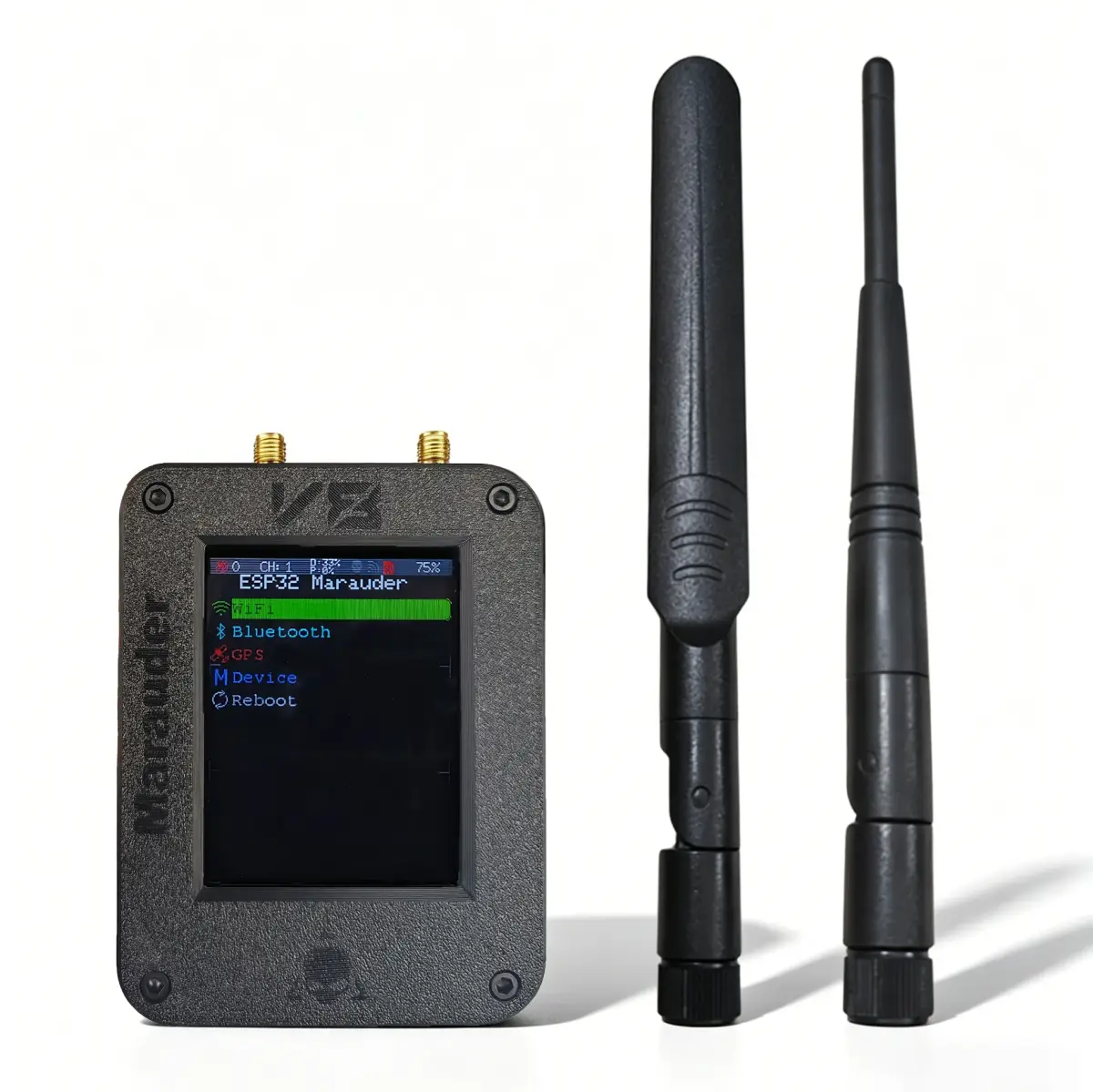 New ESP32 Marauder V8 ESP32-C5 2.8 Inch Touch Display Dual Band WiFi Bluetooth GPS Support 2.4G & 5G Signal Wireless