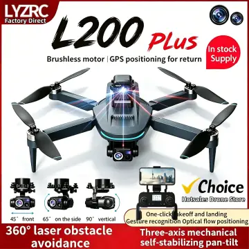 New L200 Plus GPS Drone Factory 4K Professional HD Dual Lens 3-Axis Gimbal 360° Laser Obstacle Avoidance Brushless RC Qu