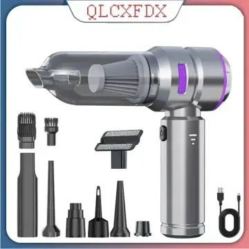 Aspirateur de voiture haute puissance, portable, sans fil, avec moteur sans balais, machine de nettoyage puissante, sou…