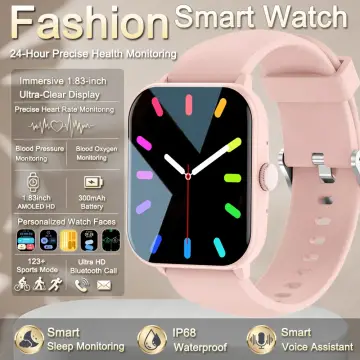 2026New Fashion Light Weight SmartWatch 24/7 Health Monitoring 123+ Sport Modes IP68 Waterproof Blue