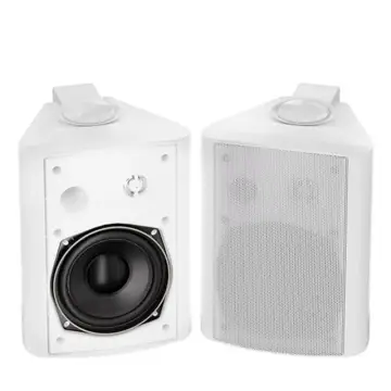 Herdio 5.25 Inch Outdoor Bluetooth Speaker 300W Waterproof Wall-Mounted Wired System All-Weather Resistant Audio