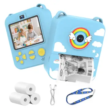 Kids Camera Digital Children Camera Instant Print Photo Video Recorder Toddler Mini Thermal Printer