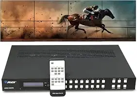 OREI 4K 8x8 Seamless HDMI Matrix Switch Video Wall Controller HDMI Processor Upto 4K 60hz 4:4:4 8-bit - HDMI 2.0, HDCP 2.2, 18 Gbps, UltaHD 4x2, 2x2, 1x4, 1x2, 4x1 Remote Control (UHDS-808VW) | 4k Matrix, Video wall controller, Video matrix, HDMI 2.0, 18Gbps, TCP/IP, audio extraction, 4:4:4