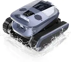 (2026 New) Cordless Robotic Pool Cleaner, 180-Min Runtime, Dual-Motors | Smart Navigation, Ideal for Inground/Above Ground Pools up to 3,230 Sq.ft