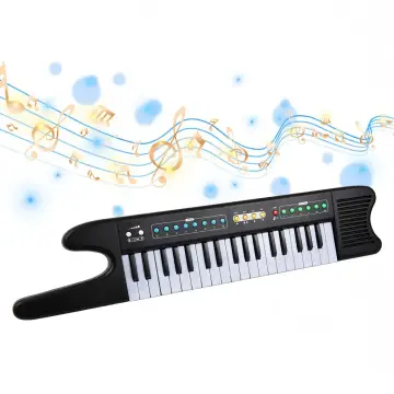 37-Key Electronic Keyboard Piano Portable Mini Electronic Organ Musical Instrument 8 Tone 6 Rhythm 10 Demo with Micropho